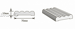 Товар Наличник Тип-3 2150x70x10 BRK1093