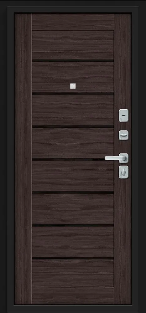 Товар Дверь Прайм/BChrome Almon/Wenge Melinga BR6167